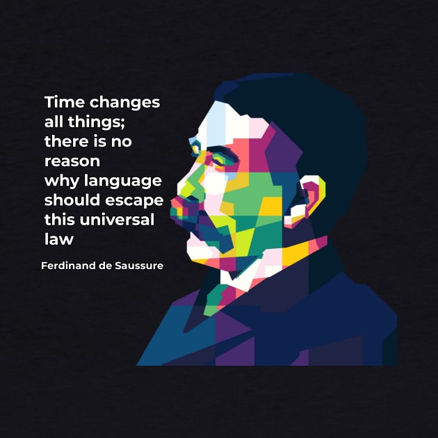 Ferdinand de Saussure by WPAP46